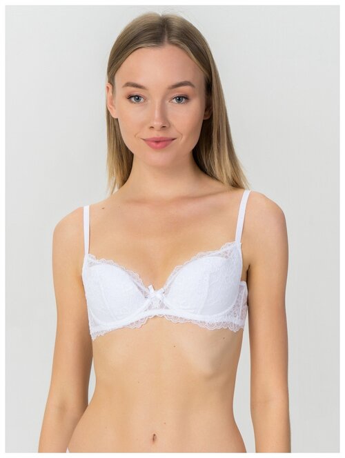 Бюстгальтер  Innamore Basic Lace , размер 4E (80E), белый