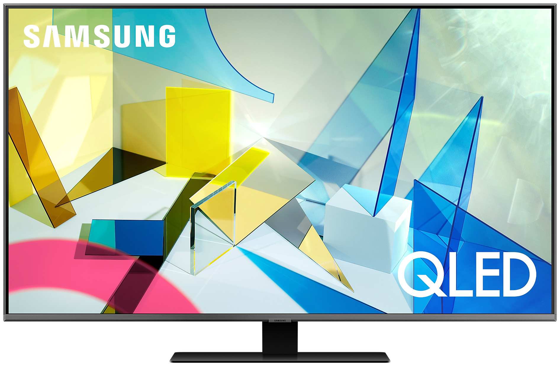 50" Телевизор Samsung QE50Q87TAU 2020 QLED, HDR, черненое серебро