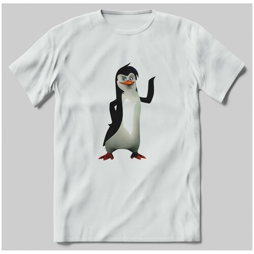 фото Футболка с принтом пингвины из мадагаскара 21 brut-shop
