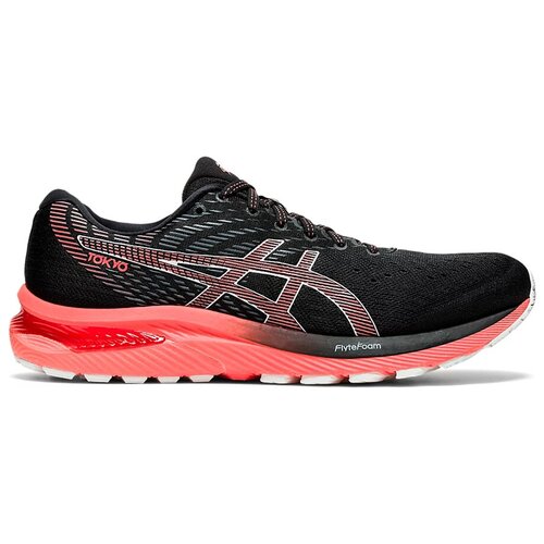 фото Кроссовки мужские беговые asics 1011b078 001 gel-cumulus 22 текстиль черный цвет черный размер us 10,5