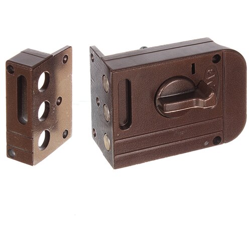 Замок накладной дверной, Кэмз, 3Н1-М3, медь