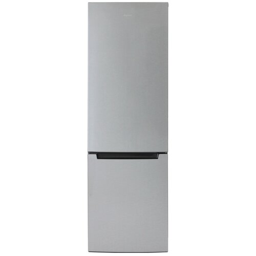 Двухкамерный холодильник Бирюса C860NF, серебристый металлопласт