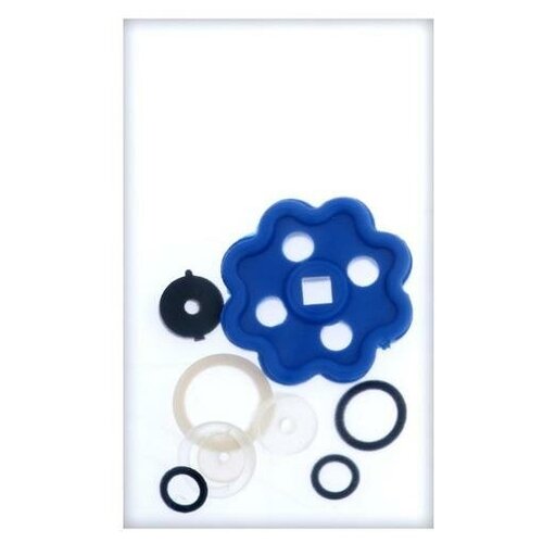 Ремонтный набор Симтек Ромашка , для кранбуксы и вентилей Ду 15, 20, 25, синий ремонтный набор для вентиля ромашка