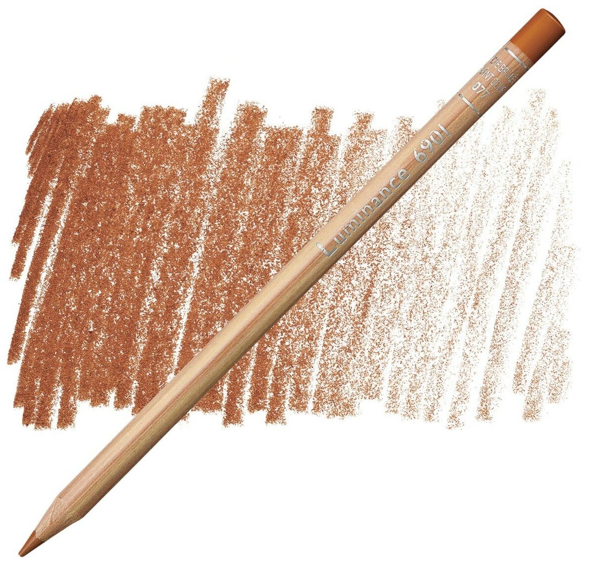 Цветные карандаши Caran d`Ache Карандаш цветной Caran d’Ache Luminance 6901, 077 Охра жженая