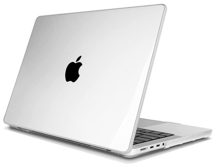 Чехол для MacBook Pro 14 2021 A2442, Nova Store, пластик, Прозрачный