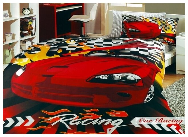 фото Hobby комплект постельного белья "Car Rasing"