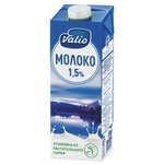 Молоко Valio ультрапастеризованное 1.5%, 1 шт. по 1 кг - изображение