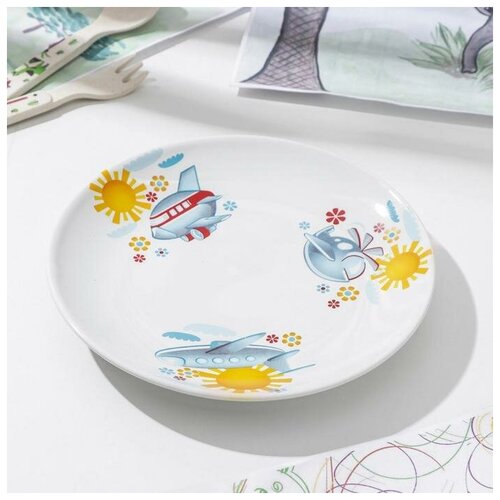 фото Тарелка d-18,5 см "вертолетик", соната mikimarket