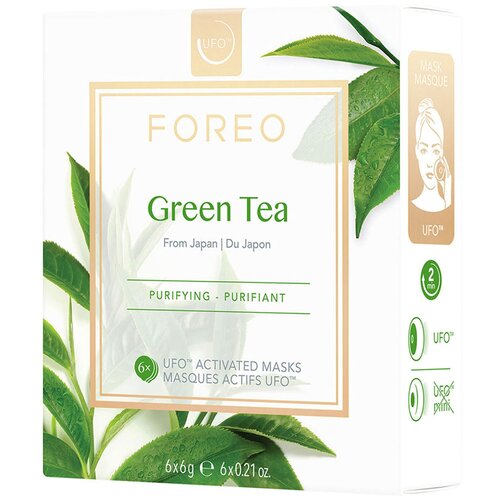 Купить FOREO Очищающая маска для лица Зеленый чай для UFO