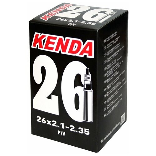 Велокамера Kenda 26x2.125-2.35 F/V Extreme велокамера kenda 26 x2 35 2 75 extreme стенка 1 20 мм a v 512685