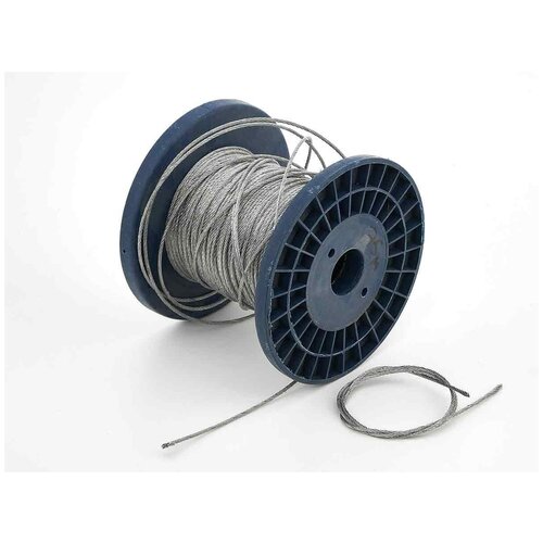 Трос WRGS-15 из оцинкованной стали без оплетки диаметр 15 мм длина 20 метров 875₽