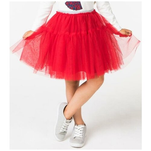 фото Юбка ido размер 122, красный