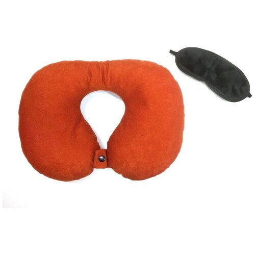 Подушка для шеи Auto Premium, 2 шт., оранжевый