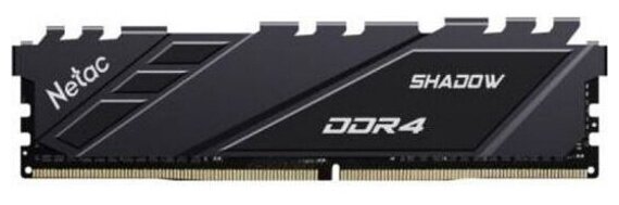 Оперативная память Netac DDR4 8Gb 3200MHz pc-25600 Shadow Blue (NTSDD4P32SP-08B)