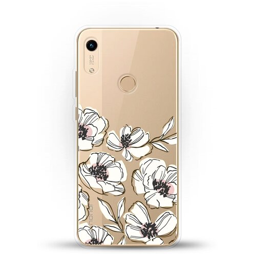 фото Силиконовый чехол цветы на honor 8a andy & paul