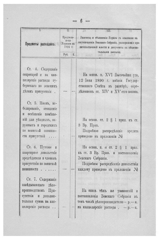 Книга Смета и раскладка денежных, уездных земских повинностей по Верхнеднепровскому уез... - фото №5