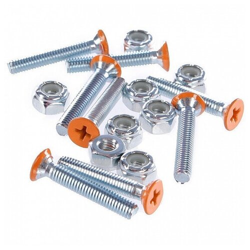 фото Набор винтов penny deck bolts, 16 шт. orange