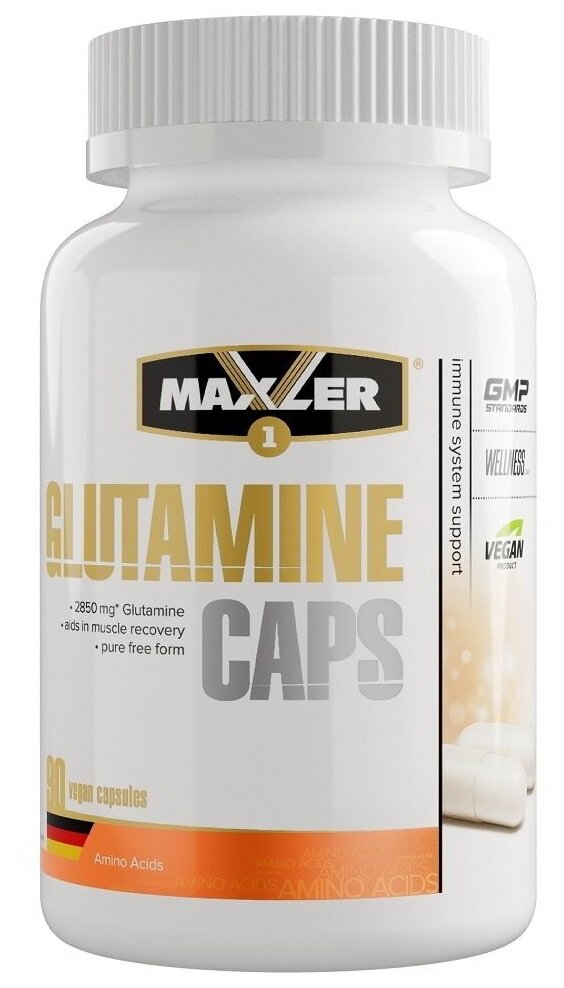 Maxler Glutamine Caps 90 капс (Maxler)