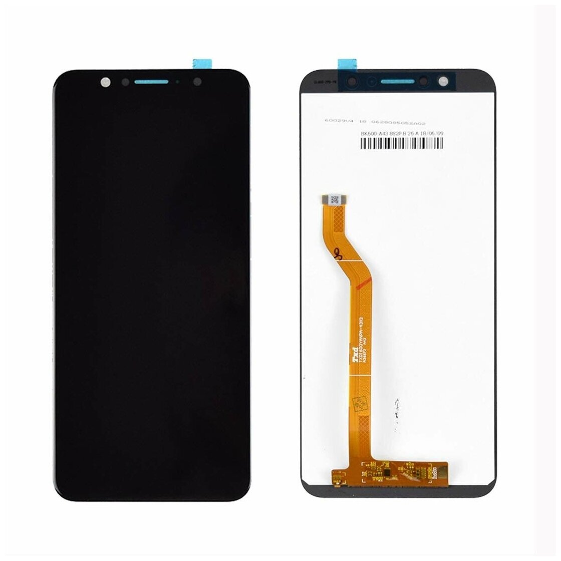 Дисплей (экран) в сборе с тачскрином для Asus Zenfone Max Pro (M1) (ZB601KL/ZB602KL) (черный)