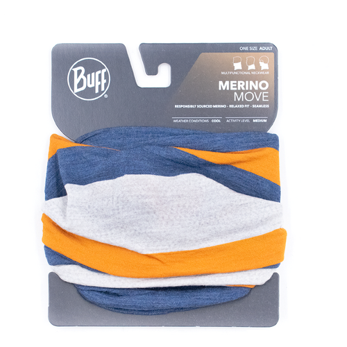 фото Бандана buff merino move steel blue (us:one size)