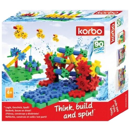 Пластиковый механический конструктор для детей Korbo 90 Hydro