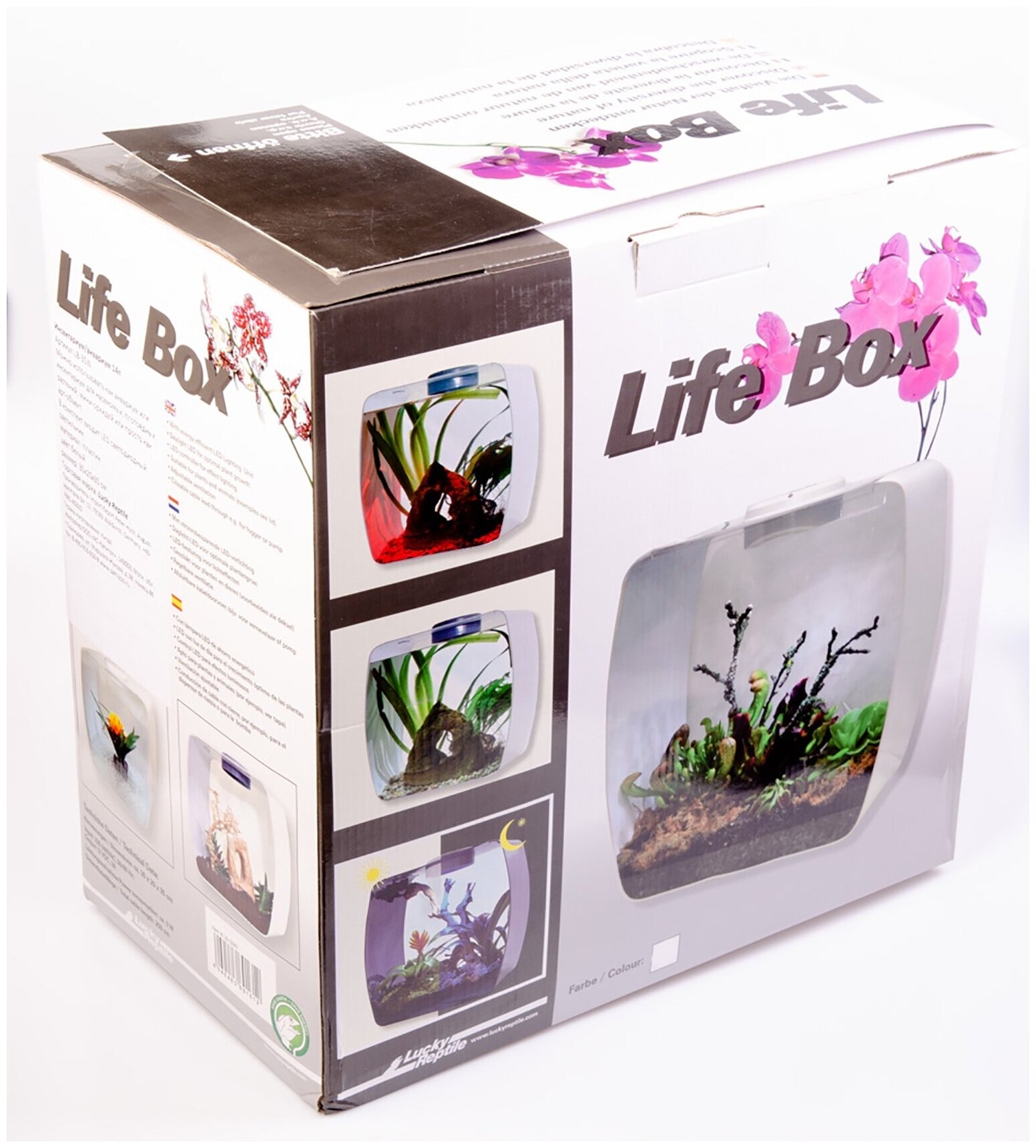 Террариум LUCKY REPTILE "Life Box", белый, 35х20х35см, 14 литров (Германия) - фотография № 3