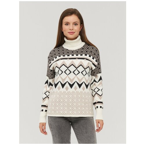 фото Свитер женский vay 222-41088 (50, осеннее небо/розовый жемчуг/зимние сумерки)