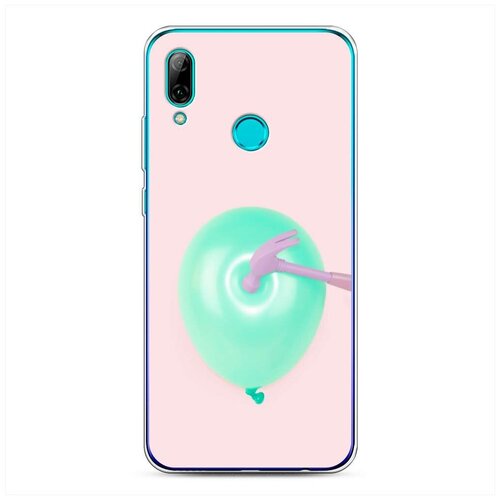 фото Силиконовый чехол "эстетика" на huawei p smart 2019 / хуавей п смарт 2019 case place