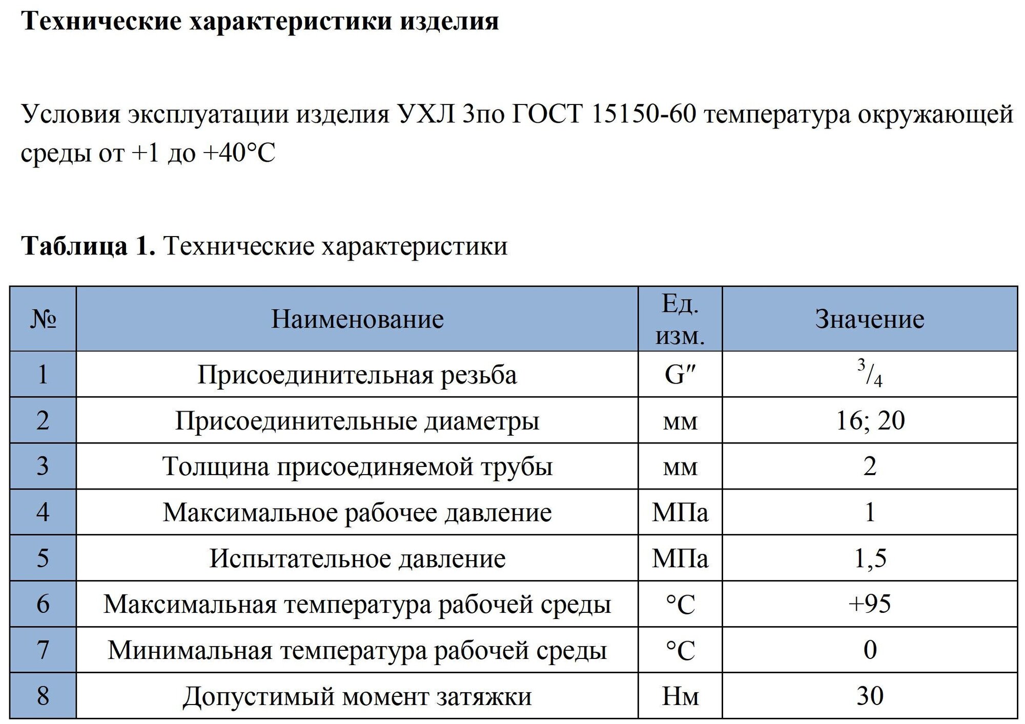 Фитинг коллекторный обжимной (евроконус) для полимерных труб 3/4"х16