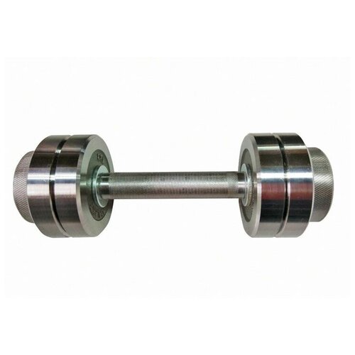 фото Гантель разборная с галтованными дисками 6кг (металл) бренд не указан