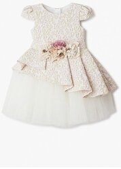 Платье с пышной юбкой/ML/нежно-розовый