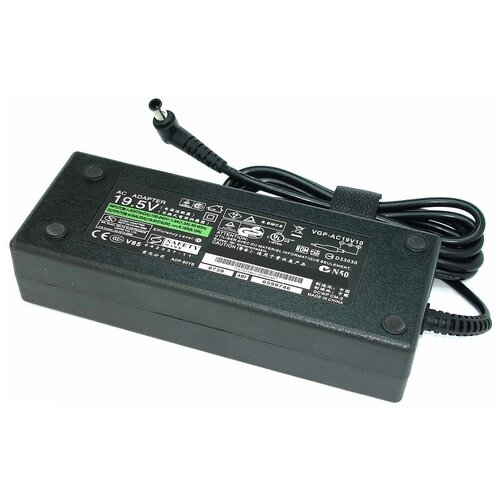 фото Блок питания для ноутбука sony vaio vgn-ar72db 19.5v 6.15a 6.5 * 4.4 oem