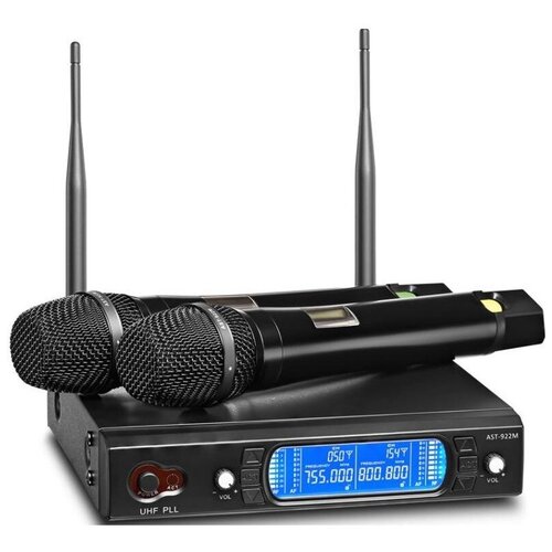 Вокальная радиосистема для караоке ART SYSTEM AST-922M черный 3509000₽