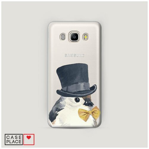фото Чехол пластиковый samsung galaxy j7 2016 мистер воробей case place