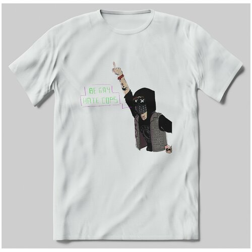 фото Футболка с принтом watch dogs - 72 brut-shop