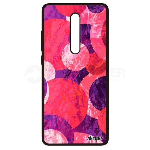 фото Противоударный чехол на телефон // xiaomi mi 9t // "планеты" цикл круги, utaupia, розовый