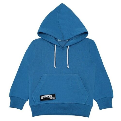 фото Толстовка детская, цвет джинс, рост 110 см нет бренда