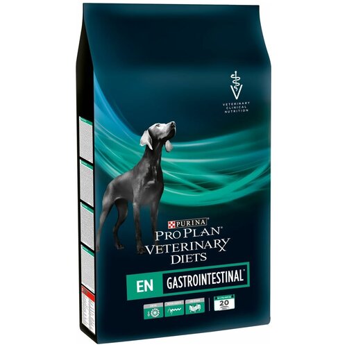 Purina Pro Plan Veterinary Diets EN Gastrointestinal Сухой ветеринарный корм для собак при расстройствах пищеварения, кукуруза и сельдь 1,5 кг