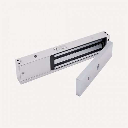 Изображение товара Электромагнитный замок уличный EML-350 (в комплекте с планкой и L-образным креплением)