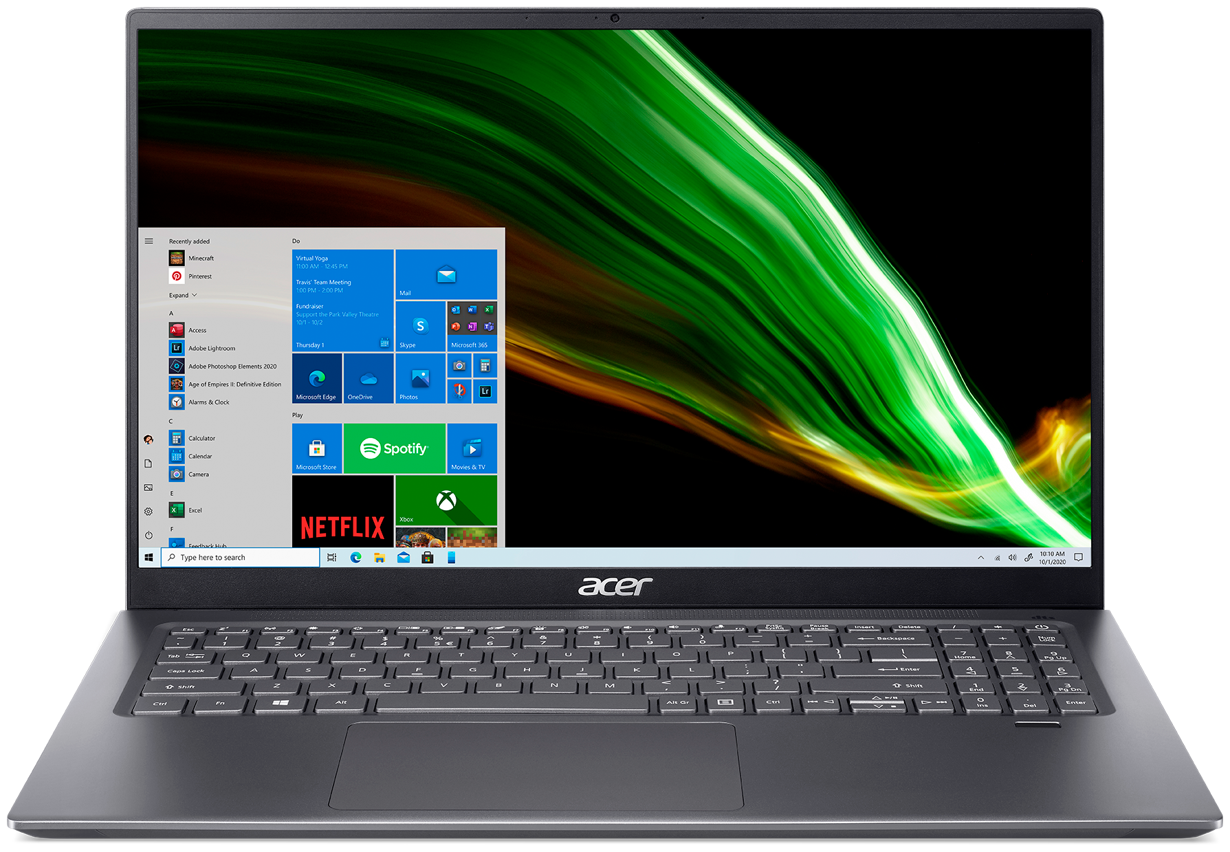 Ноутбук Acer Swift 3 SF316-51-53EF NX.ABDER.005 (Intel Core i5-11300H 3.1GHz/16384Mb/512Gb SSD/No ODD/Intel HD Graphics/Wi-Fi/Cam/16.1/1920x1080/Windows 10 64-bit)