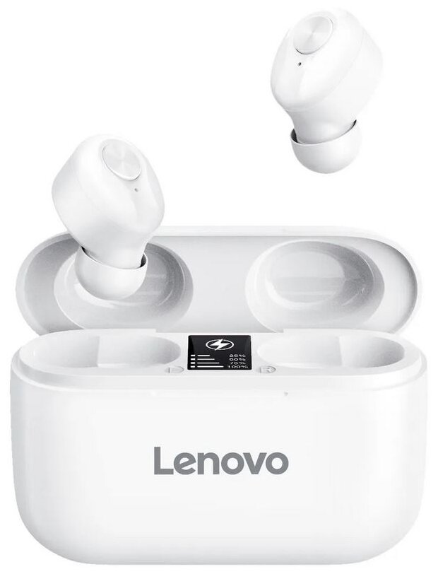 Беспроводные наушники Lenovo HT18, white