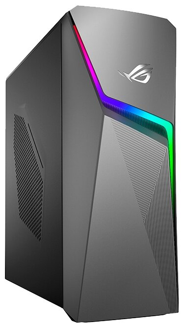 Игровой компьютер ASUS G10DK-A3400G0320 (90PF02S1-M006V0) Midi-Tower, AMD Ryzen 5 3400G, 8 ГБ RAM, 256 ГБ SSD, 1 ТБ HDD, NVIDIA GeForce RTX 3060, ОС не установлена, 500 Вт, серый