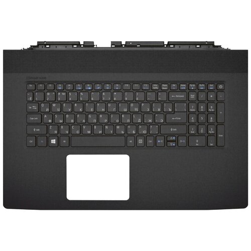 фото Клавиатура для ноутбука acer aspire v17 nitro vn7-792g черная топ-панель