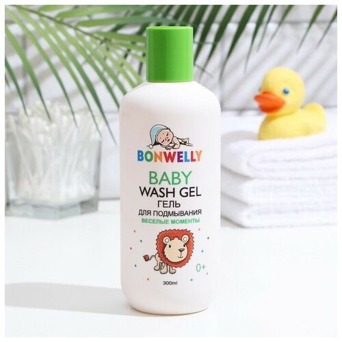 Гель для подмывания Bonwelly, Веселые моменты, 300 мл гель для подмывания bonwelly gel for washing funny moments 300 мл