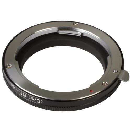 Кольцо переходное для фотоаппаратов Olympus с байонетом 4/3 (рабочий отрезок 38,67 мм) на объективы с байонетом Pentax K (рабочий отрезок 45,5 мм)
