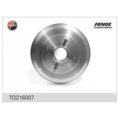 FENOX TO216007 Барабан тормозной