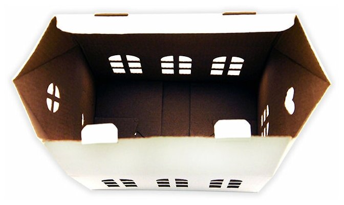 Подарочная коробка из картона "Домик" Символик - фото №2
