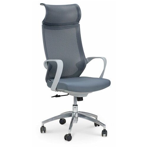 фото Компьютерное кресло norden спэйс gray / светло-серый пластик / серая сетка / т. серая ткань norden chairs