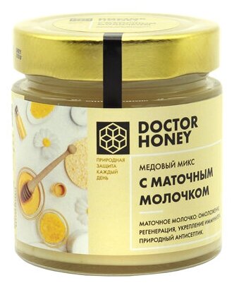 Мед микс Doctor Honey С маточным молочком DH21 - фотография № 2