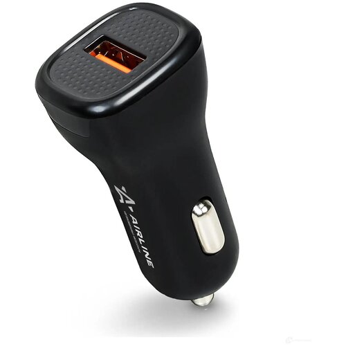 lecar lecar000025209 адаптер 12 24 в usb 1 вход в прикуриватель quick charge 3 0 lecar Автомобильное зарядное устройство AIRLINE AEAK014, черный